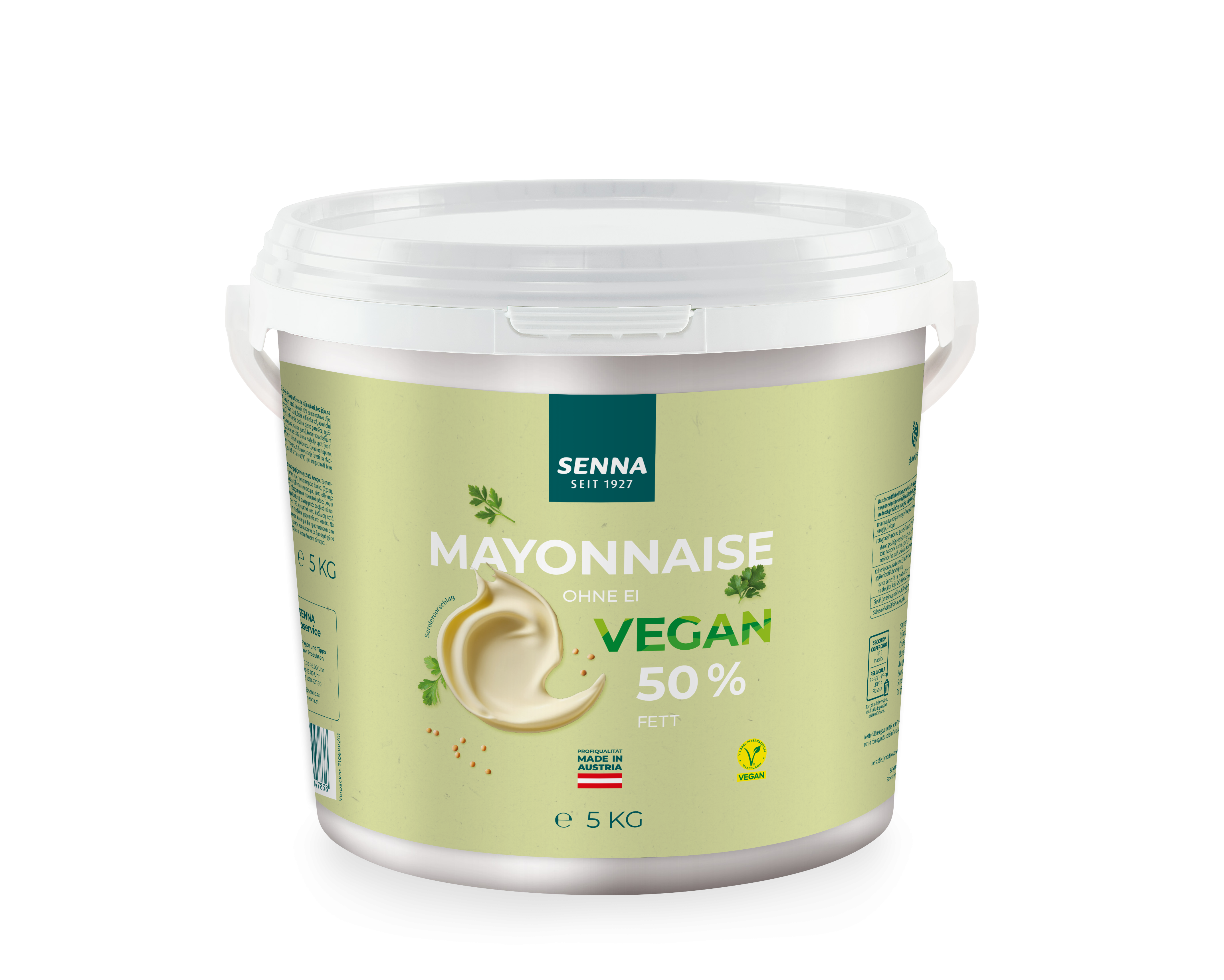 1232274 SENNA Mayonnaise Vegan 5kg